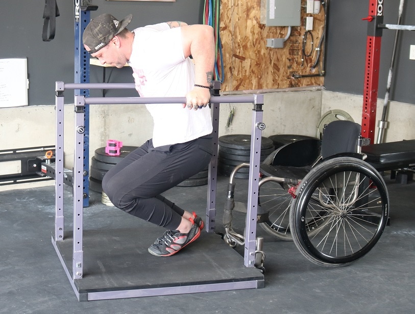 Adaptive weight lifting online equipment